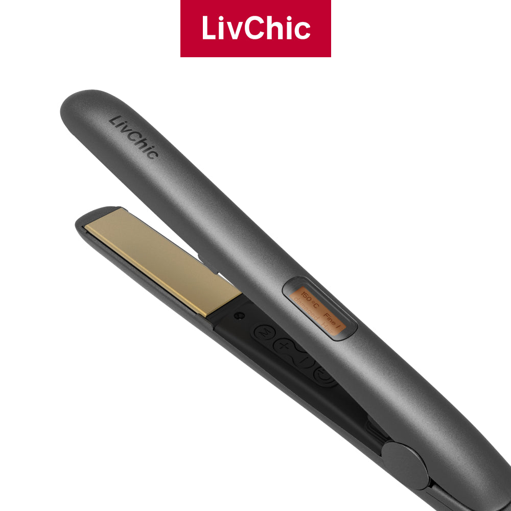 LivChic LS303 professional hair straightener 30 temperature Settings