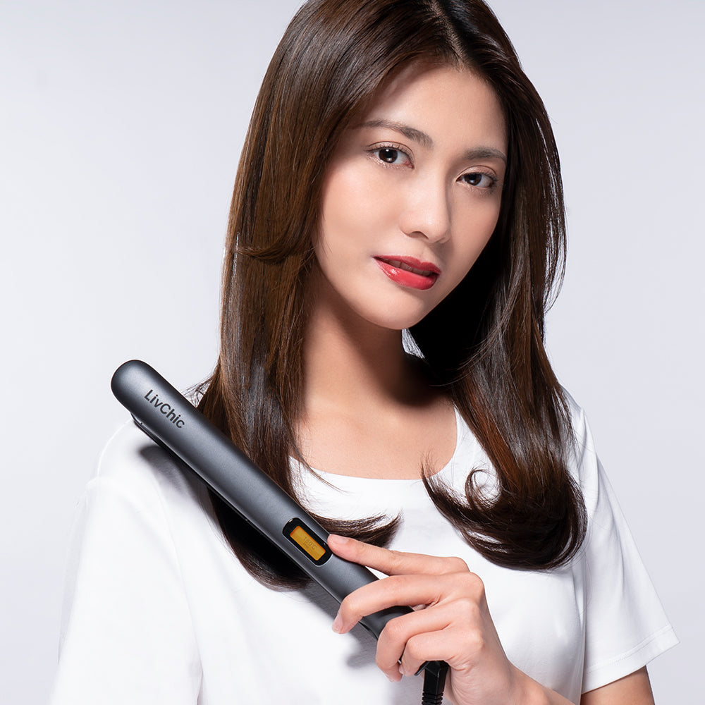 LivChic LS303 professional hair straightener 30 temperature Settings